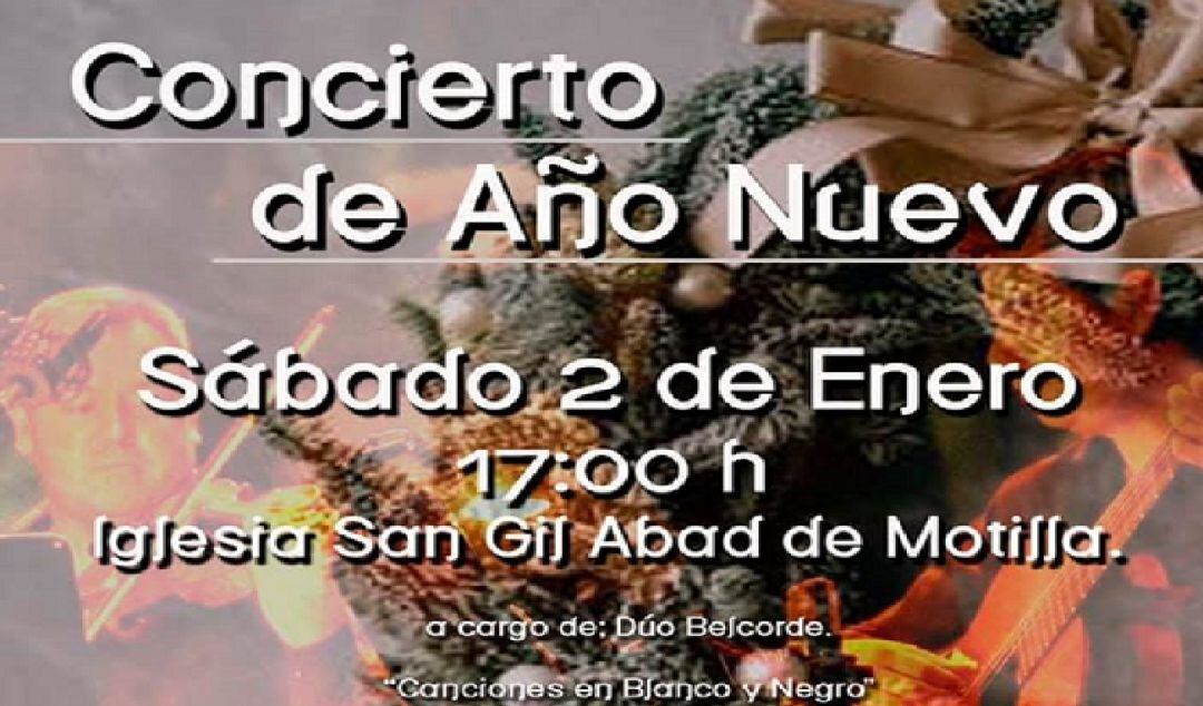 Cartel del Concierto de Año Nuevo