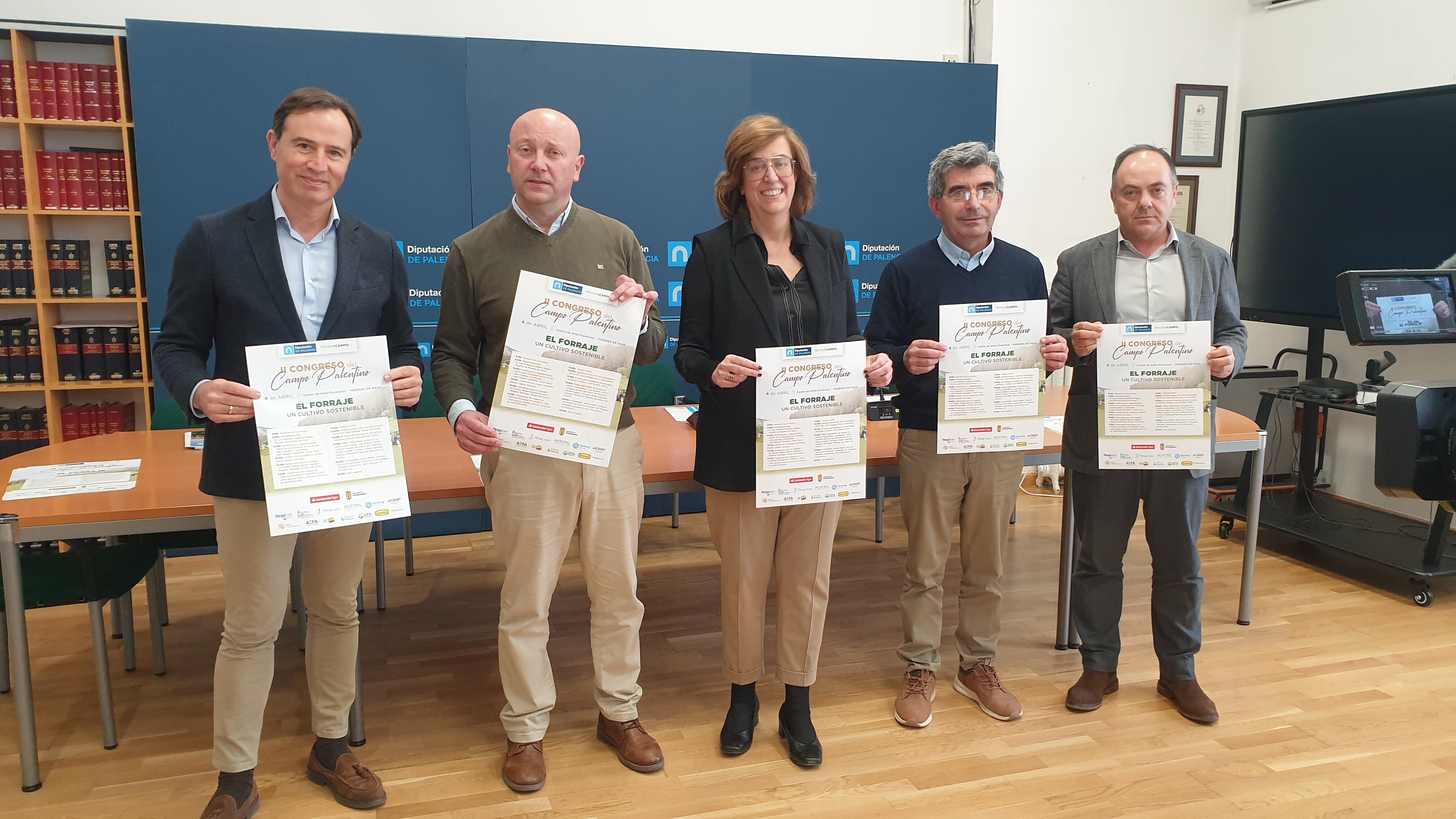 ‘El forraje. Un cultivo sostenible’, protagonista en el II Congreso del Campo Palentino organizado por la Diputación de Palencia que se celebrará el 4 de abril en Paredes de Nava