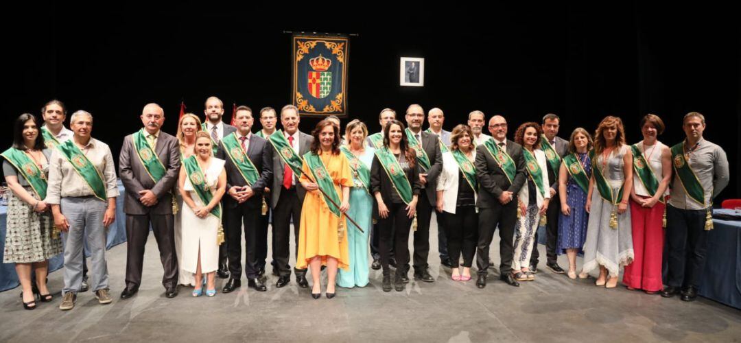 Acto de constitución de la corporación municipal de Getafe el 15 de junio