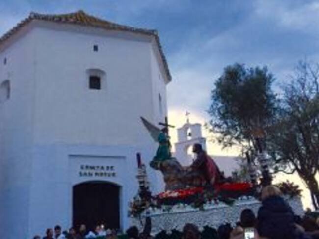 Salida de la Oración en el Huerto en San Roque.