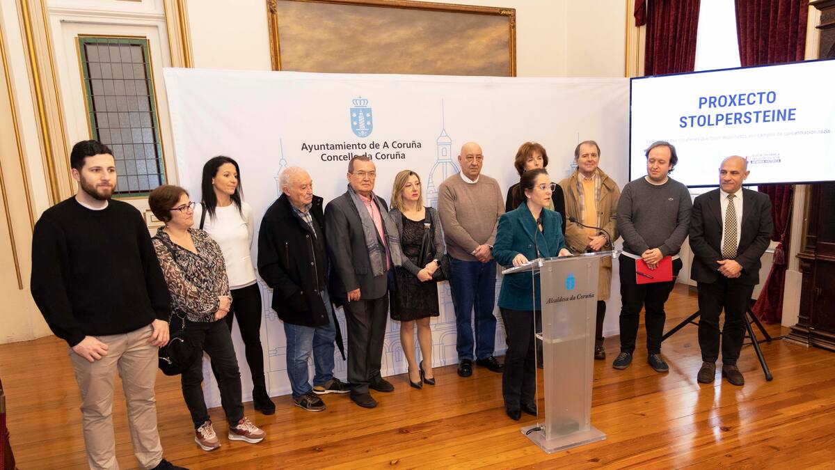A Coruña rendirá homenaje a 17 vecinos deportados a campos de concentración nazis