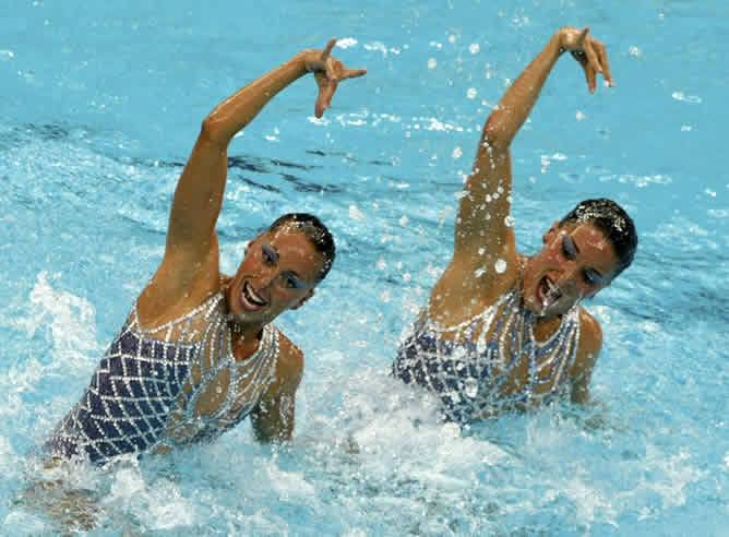 La catalana y la tarraconense, que buscan en Pekín la primera medalla de la sincronizada española en unos Juegos