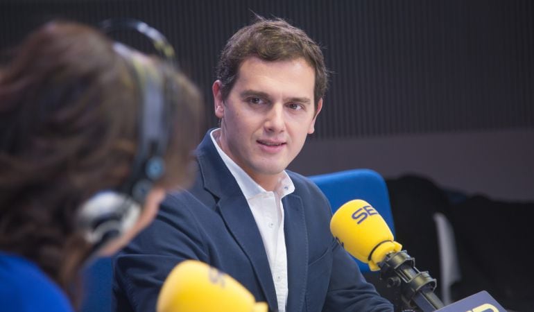 Albert Rivera, líder de Ciudadanos, entrevistado por Pepa Bueno.