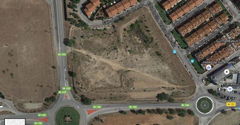 Parcela en Algete en la que se construirá un nuevo centro comercial