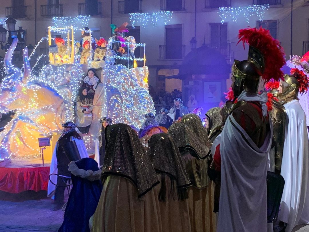 Imagen de archivo de la Cabalgata de Reyes en Palencia