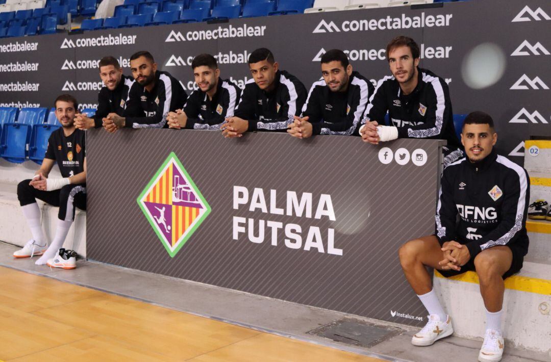 Jugadores del Palma Futsal.