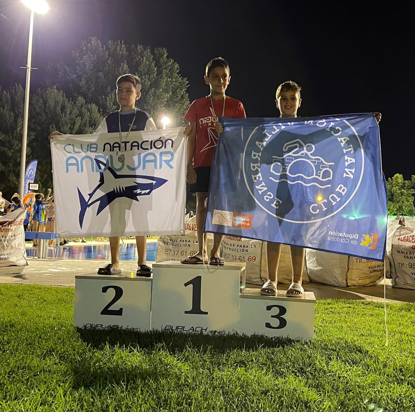 Nuevos éxitos del Club Natación Andújar en el XXX Trofeo de Villa del Río.