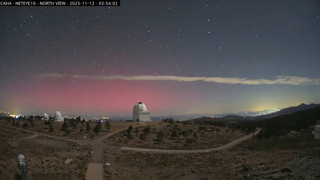 Observatorio de Calar Alto en Almería
