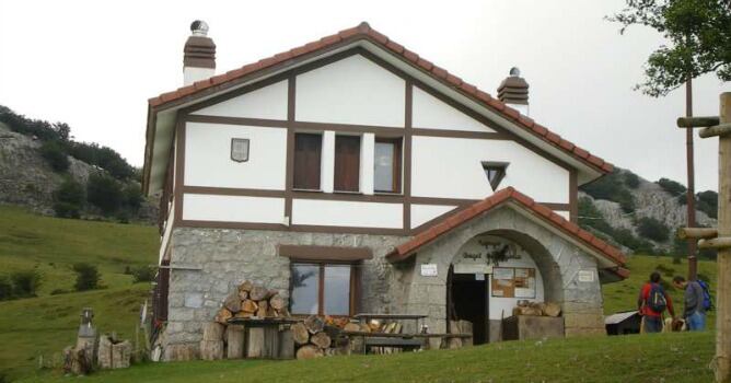 El refugio de las campas de Arraba fue renovado en 1992