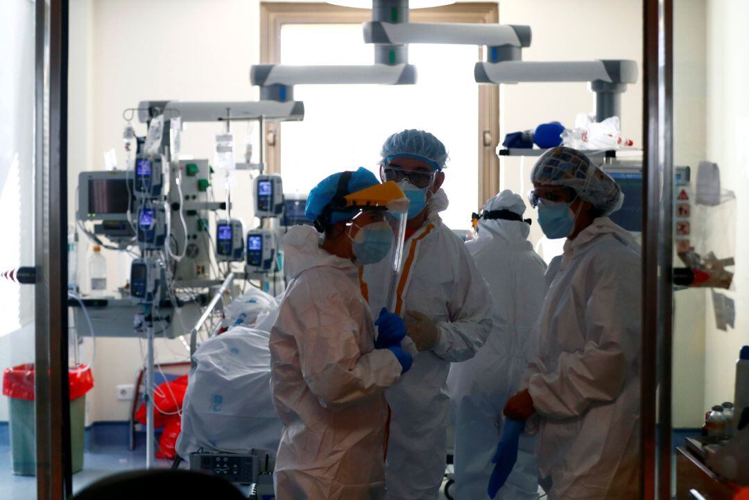 Hospitales con pacientes Covid ingresados