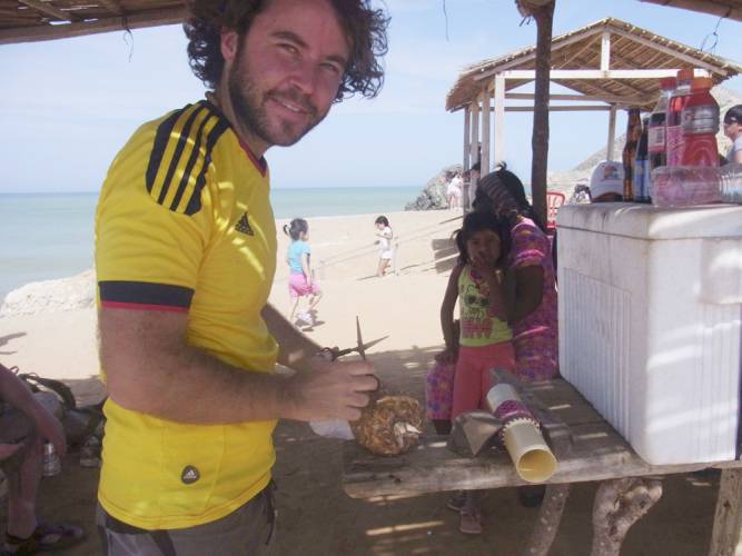 Borja Lázaro, vitoriano desaparecido en Colombia