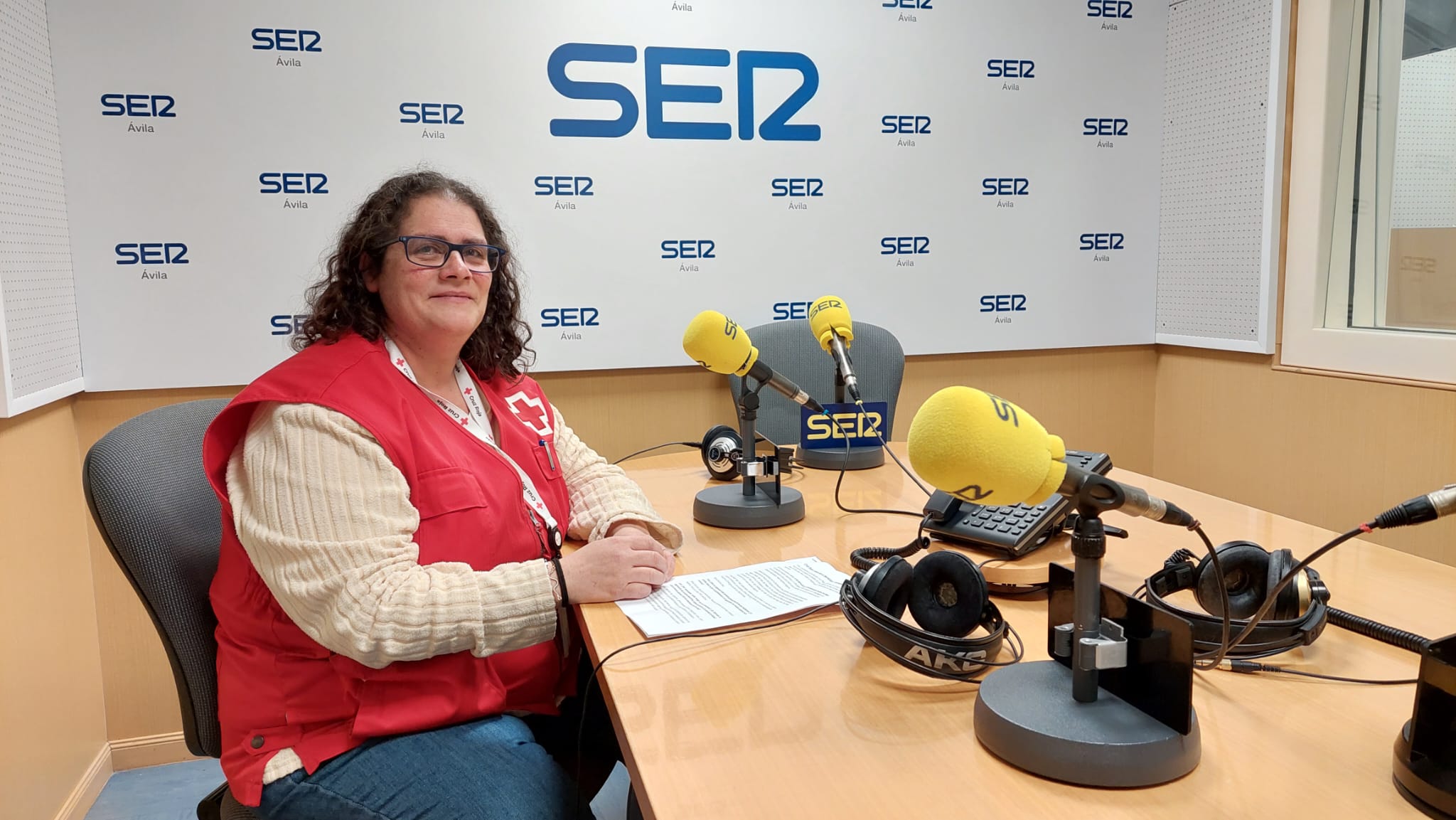 Elena Domingo, responsable de Socorros y Emergencias de Cruz Roja en Ávila