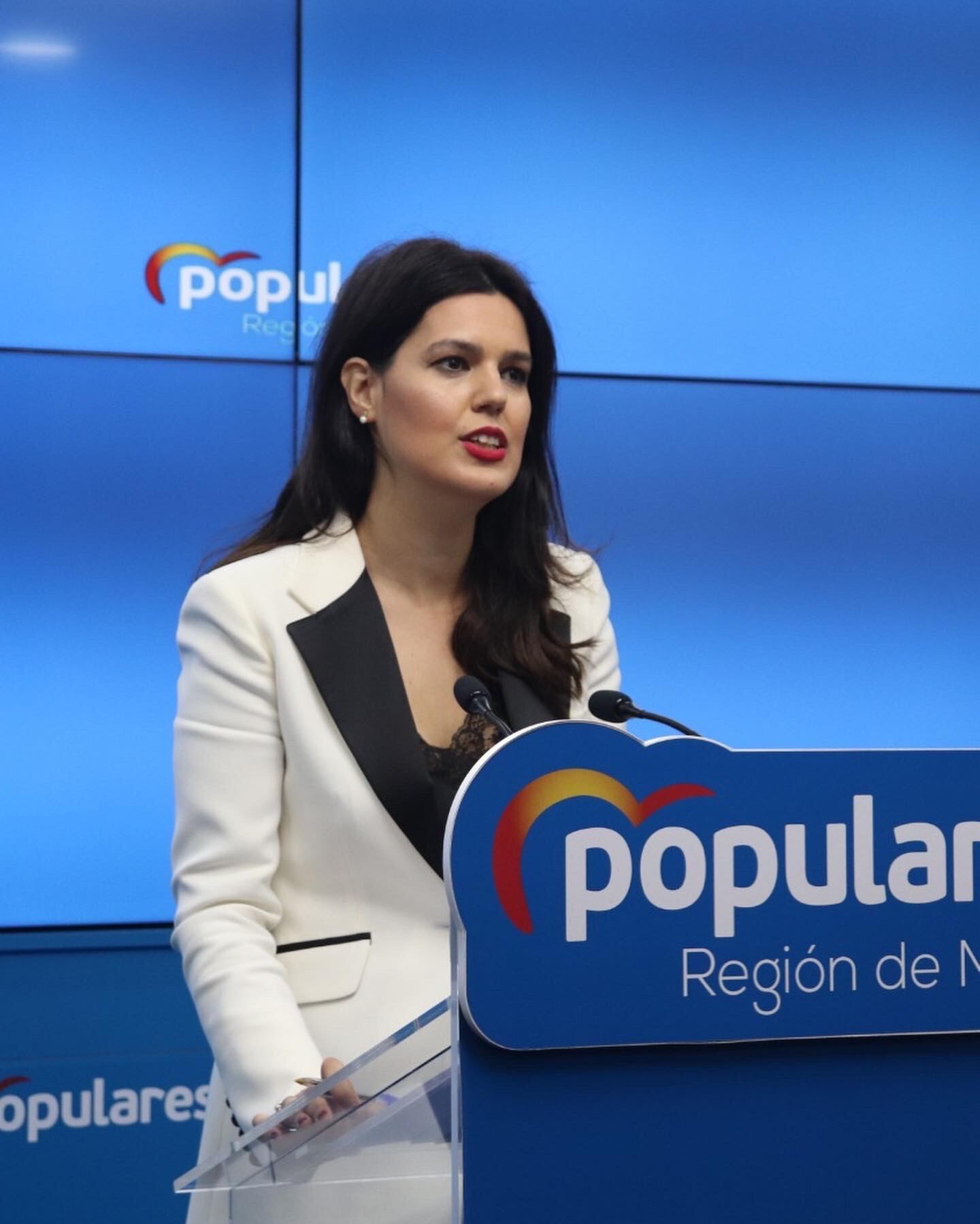 Miriam Guardiola, portavoz regional del PP