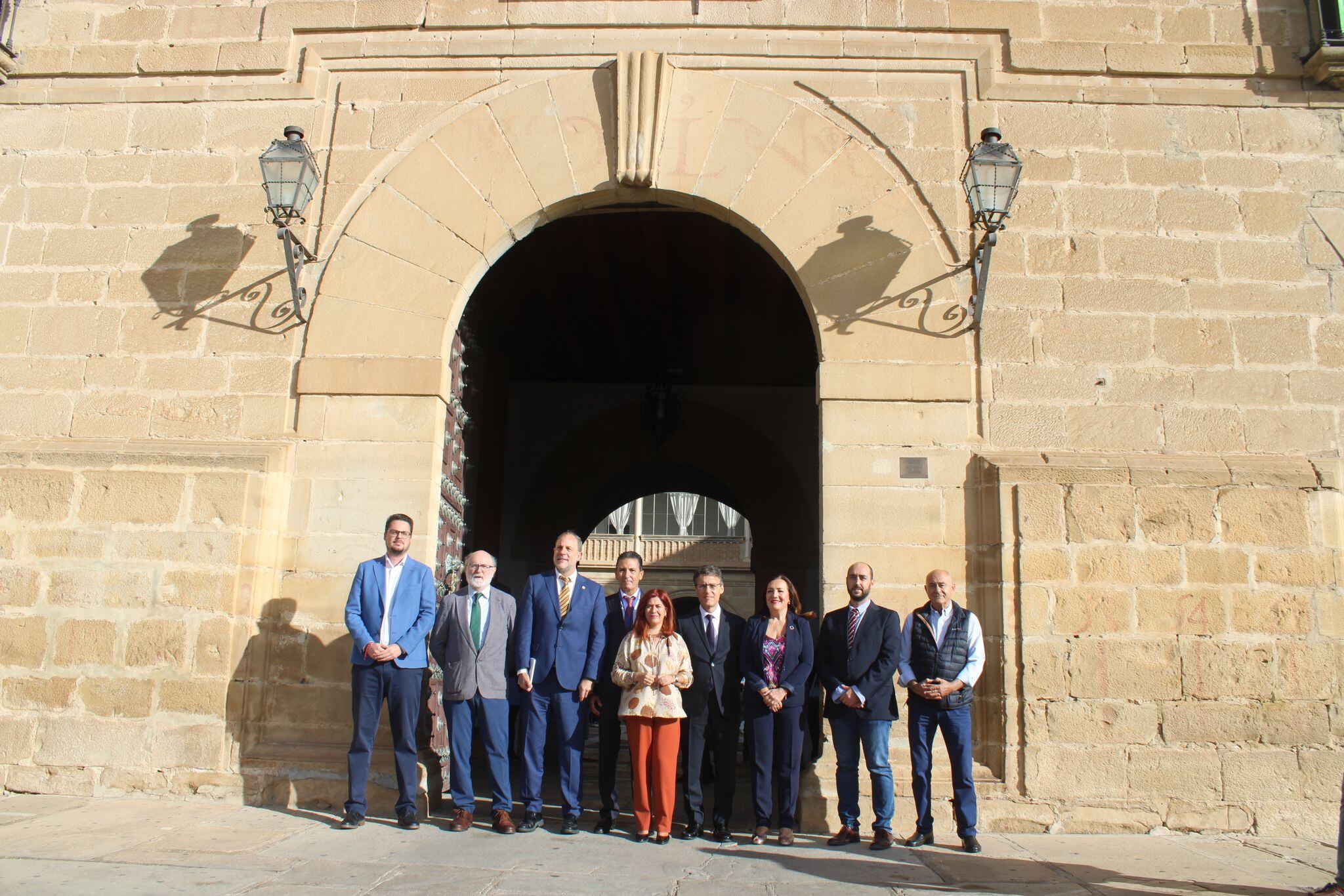 El secretario general de Agricultura y Alimentación, Fernando Miranda, visita Úbeda
