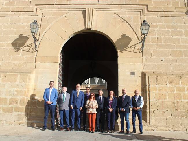 El secretario general de Agricultura y Alimentación, Fernando Miranda, visita Úbeda