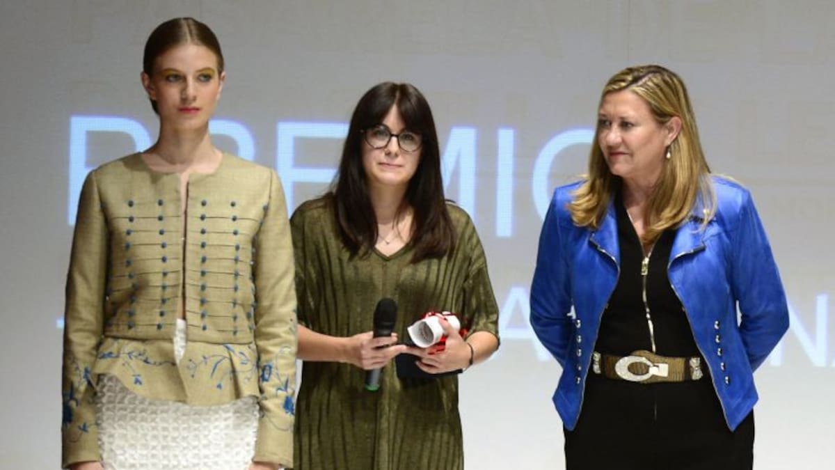 Cristina Fernández consigue el premio al mejor diseñador joven de Castilla y León