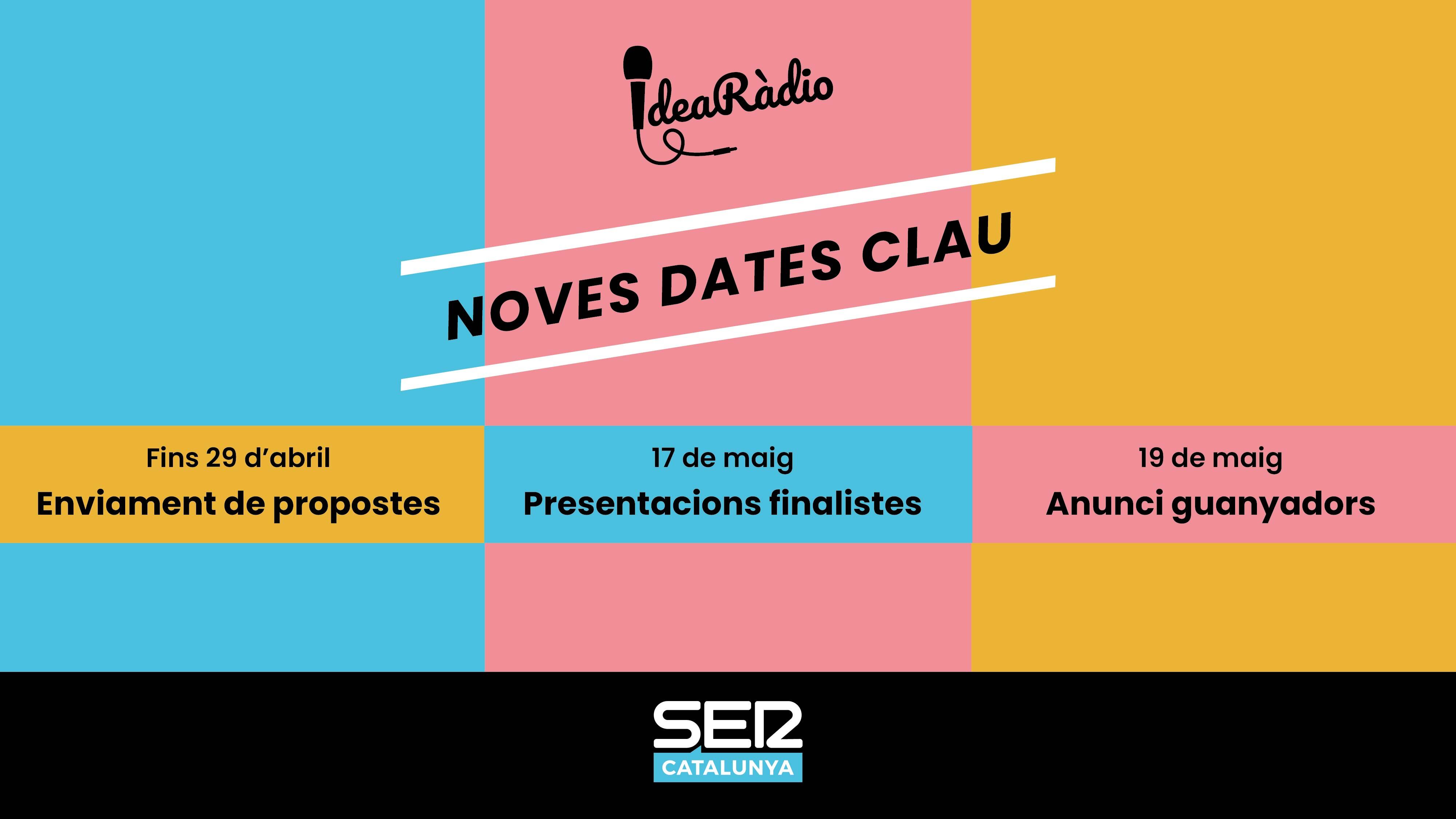 Noves dates Premis IdeaRàdio