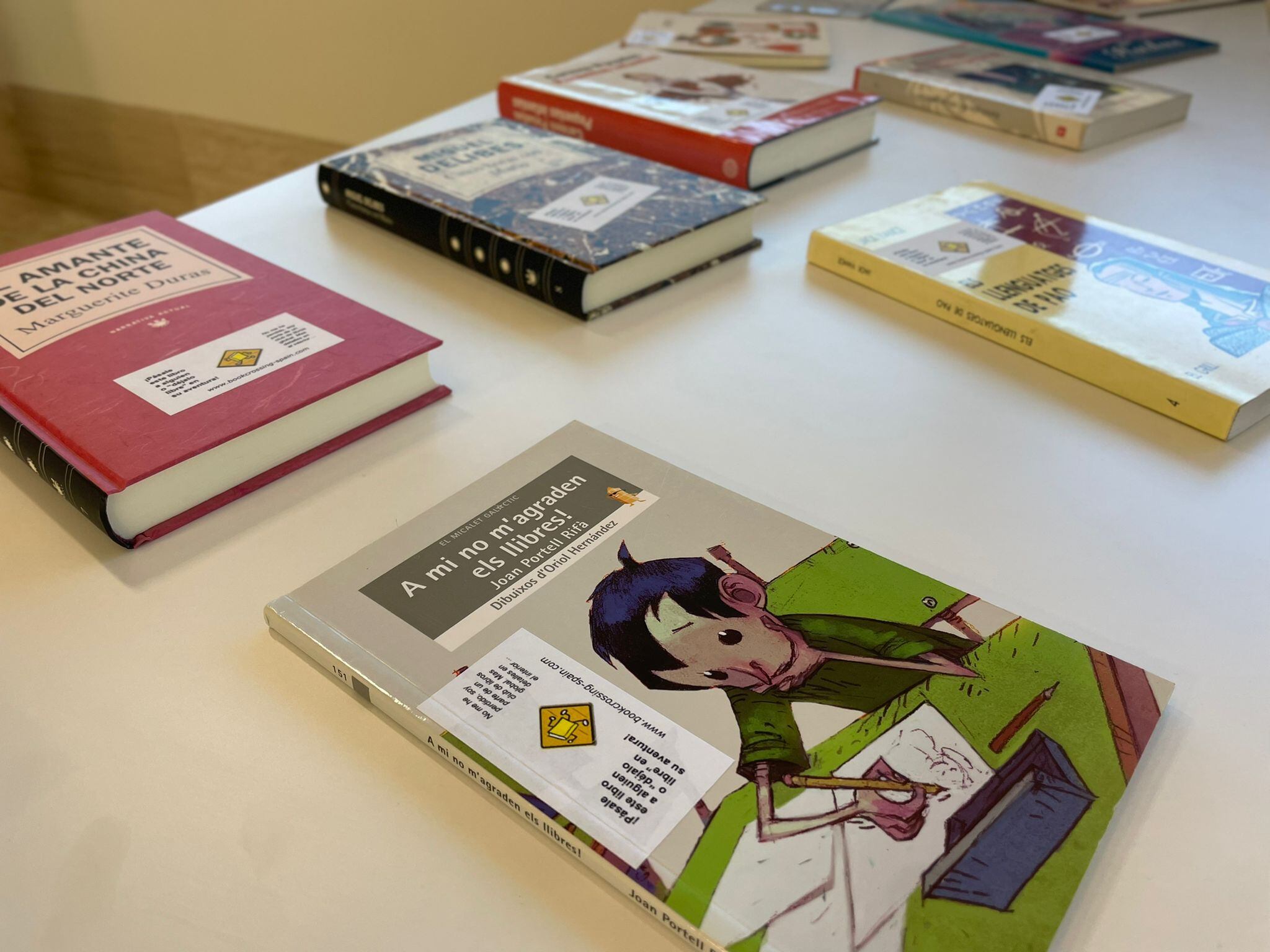 Libros para el Bookcrossing Elche