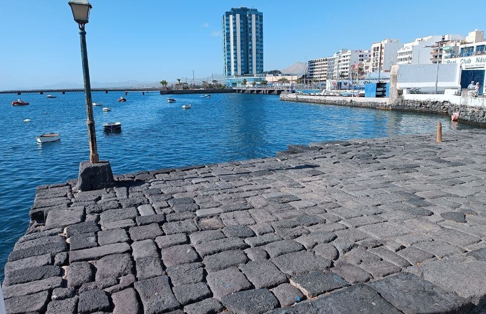 Muelle de &#039;La Pescadería&#039; de Arrecife, Lanzarote.