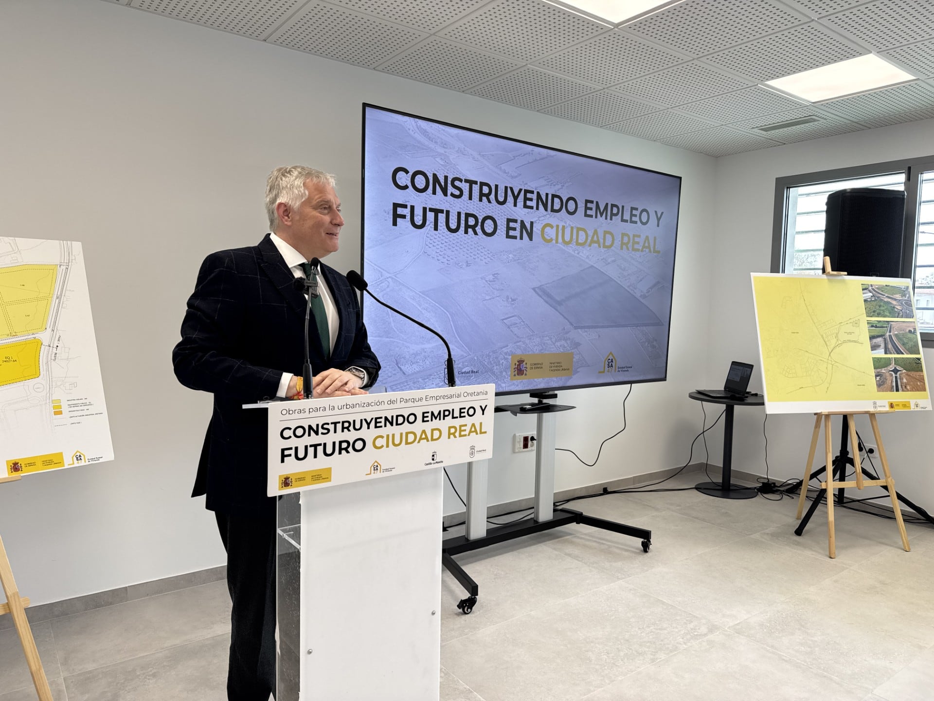 Francisco Cañizares, alcalde de Ciuda Real durante su intervención
