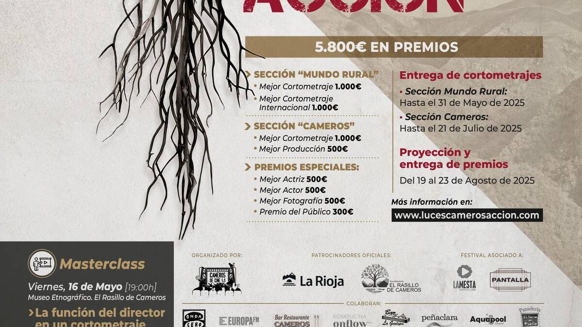 El festival 'Luces, Cameros, Acción' llega a su décima edición con 5.800 euros en premios