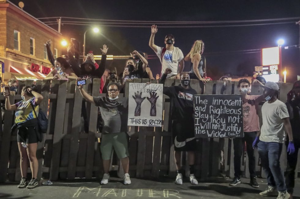 Marchas en Minneapolis, Minnesota.