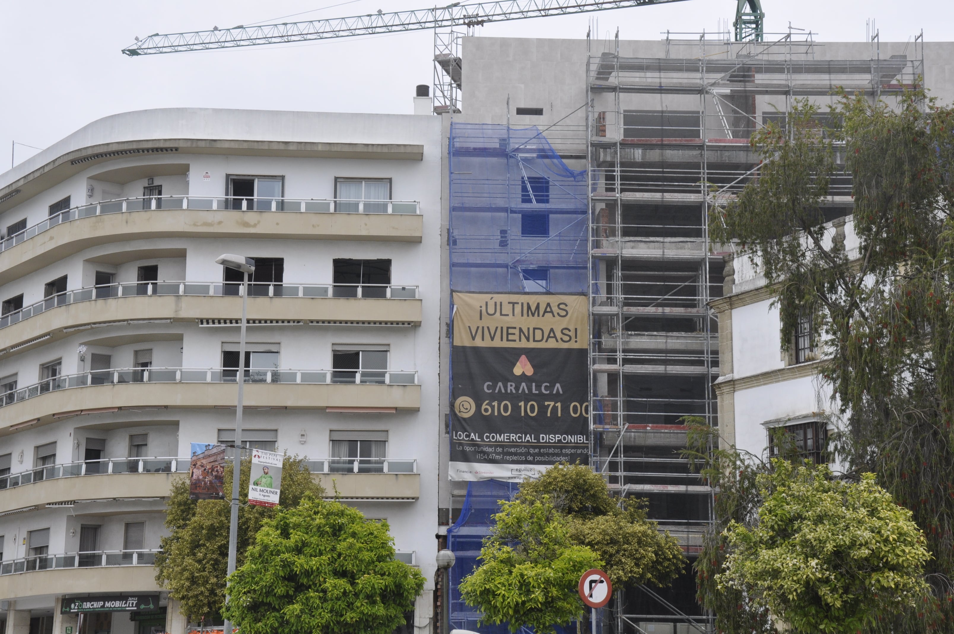 Construcción viviendas en Jerez