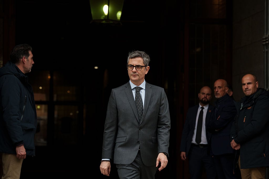 El ministro de la Presidencia, Justicia y Relaciones con las Cortes, Félix Bolaños, el 11 de marzo de 2026