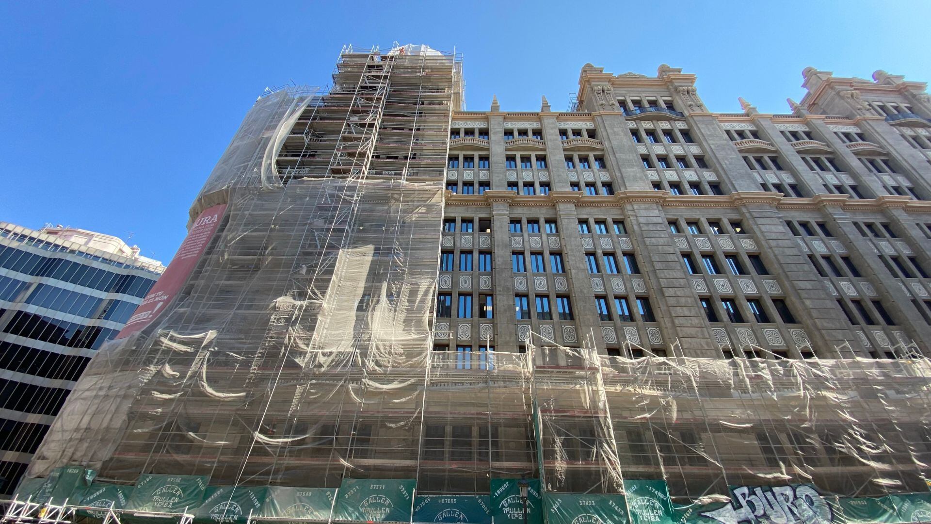 L&#039;edifici de CCOO a Barcelona, que recorda l&#039;arquitectura de Chicago