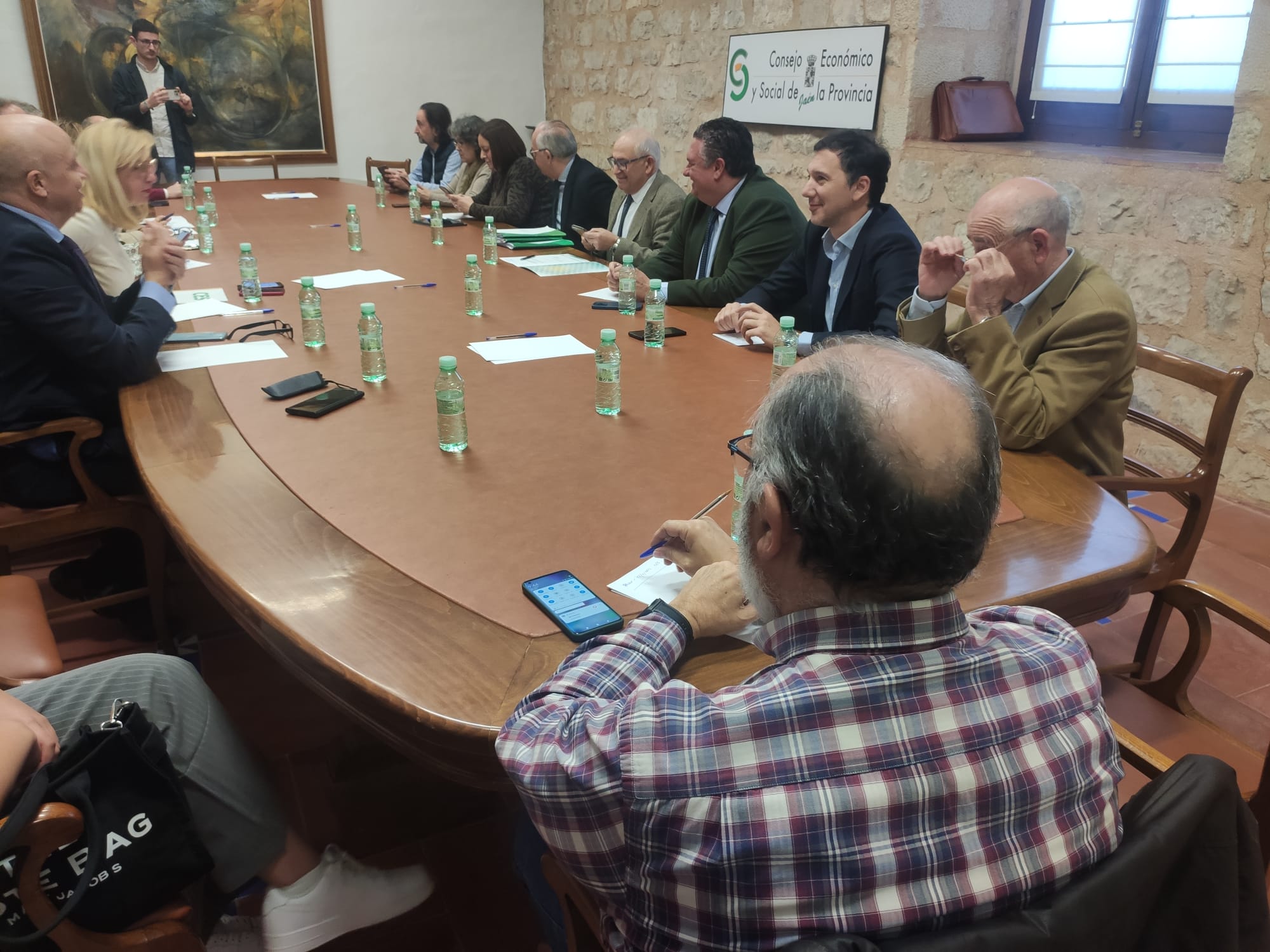 Reunión del CES con la Junta de Andalucía en Jaén para analizar los presupuestos autonómicos