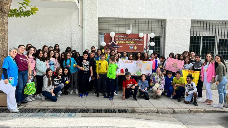 ‘Día Mundial Sin Tabaco’ los escolares de Jódar lo tienen claro, “No al tabaco y sus consecuencias”