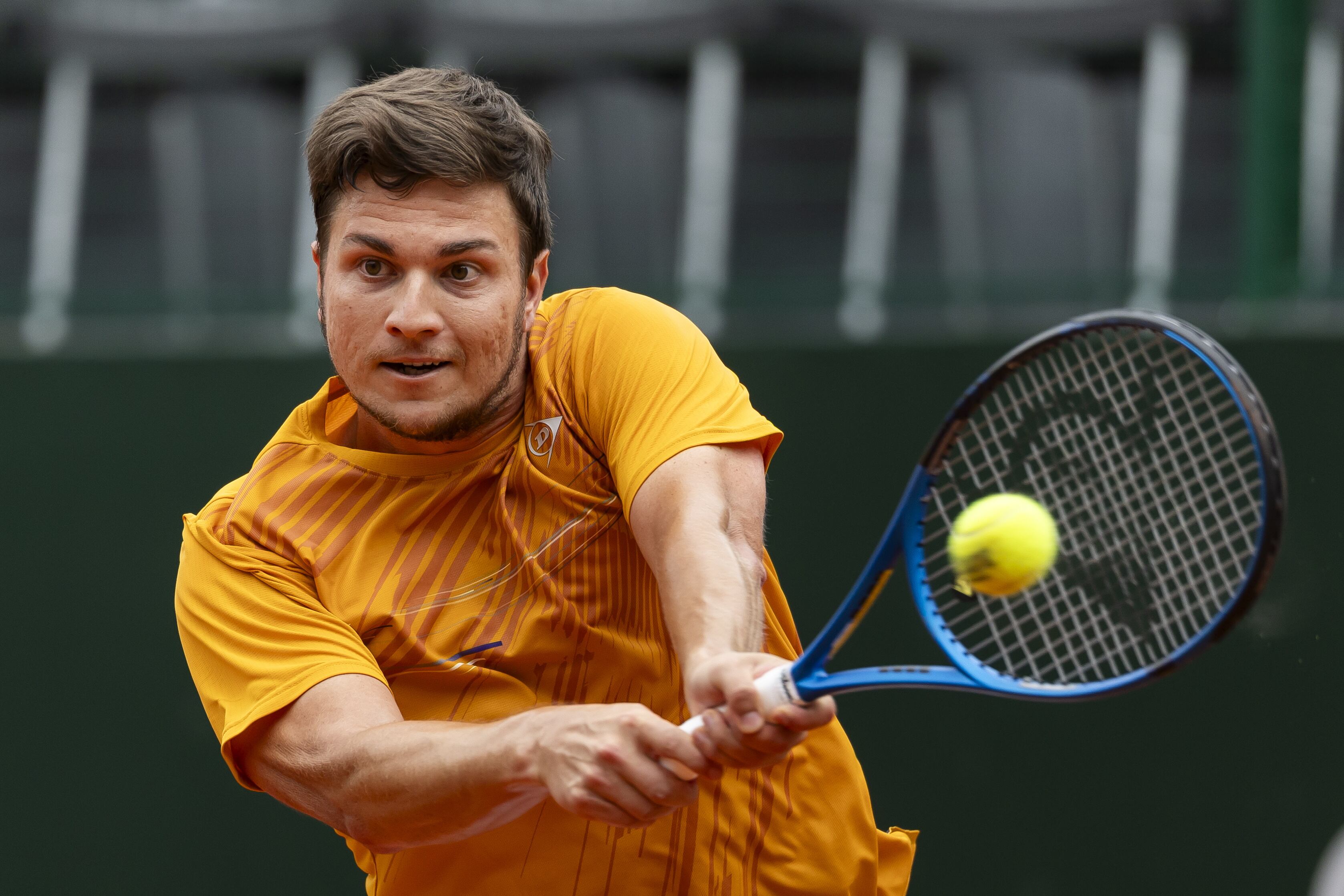 Imagen de archivo de Miomir Kecmanovic, quien ha denunciado el acoso del público de Roland Garros