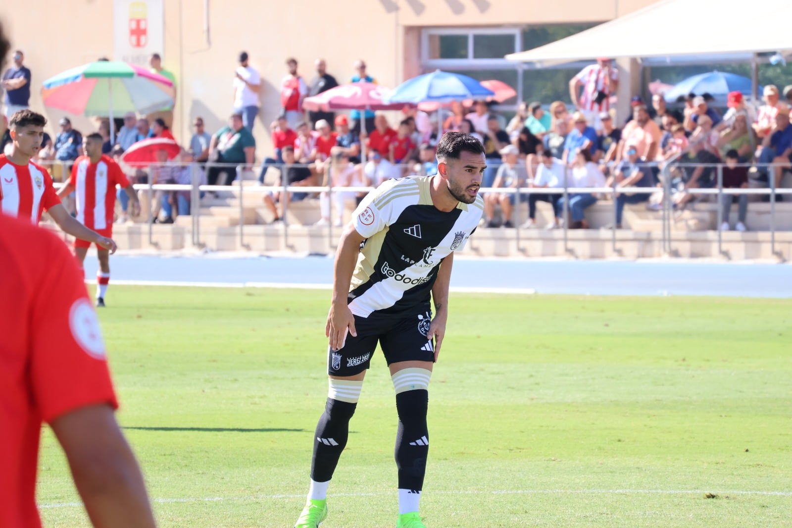 Partido del Xerez CD ante el Almería B