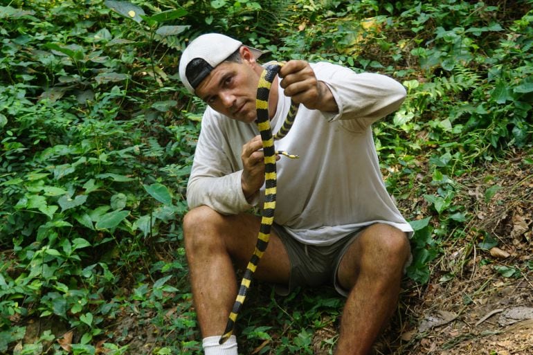 Frank Cuesta en la grabación de &#039;Wild Frank&#039;