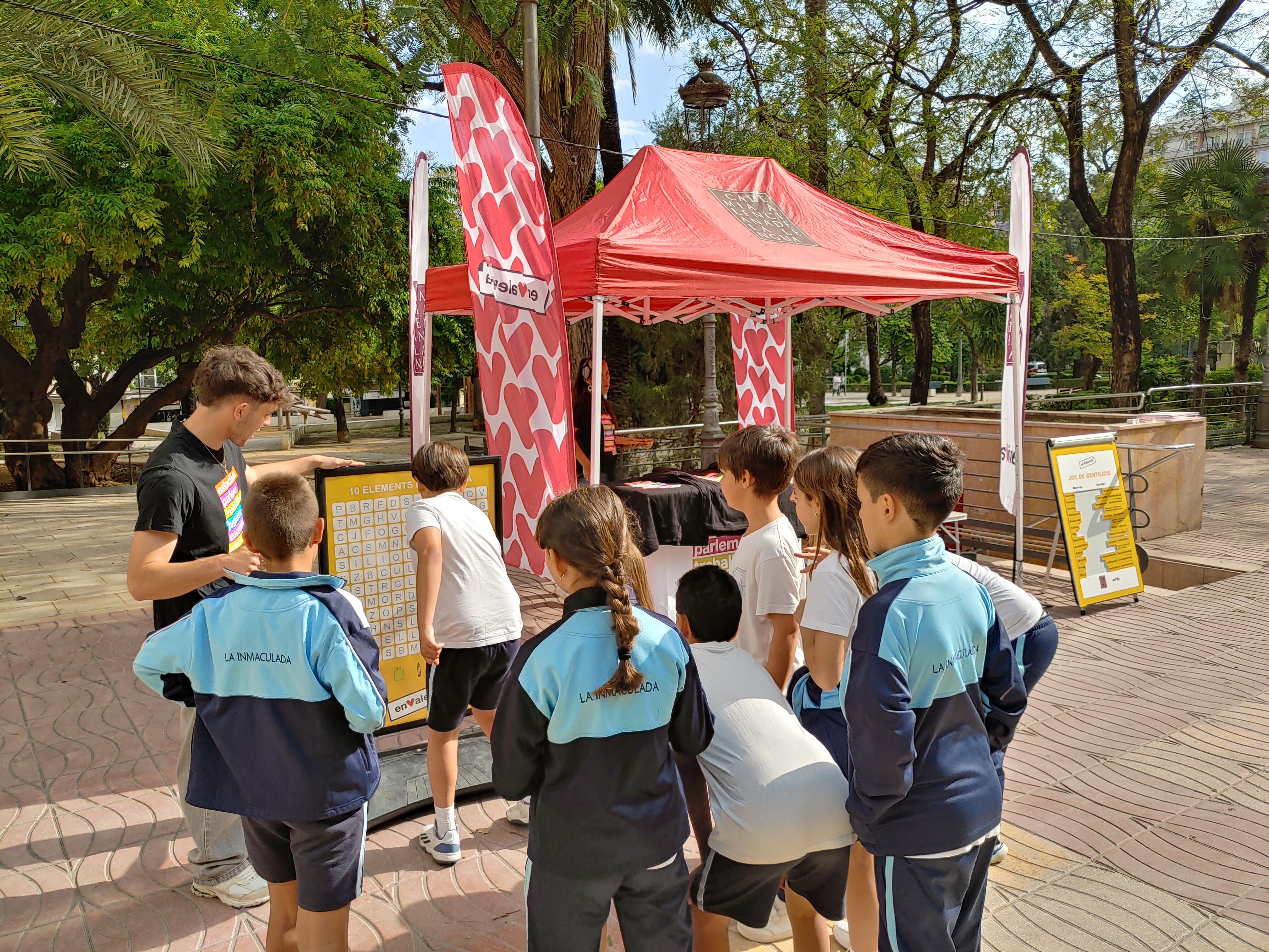 Campaña de la AVL en Xàtiva. Fuente: Ajuntament de Xàtiva