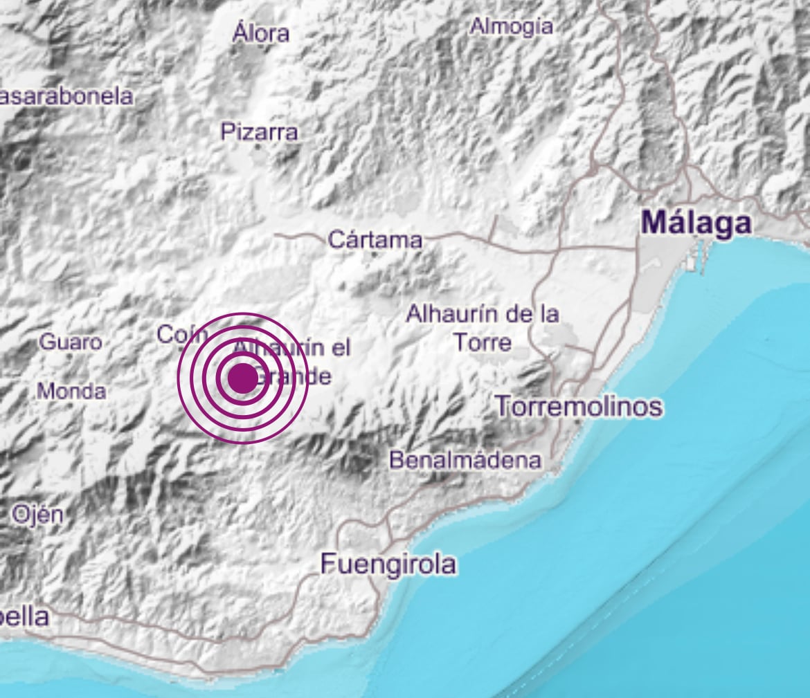 El epicentro ha estado en Alhaurin el Grande (Málaga)