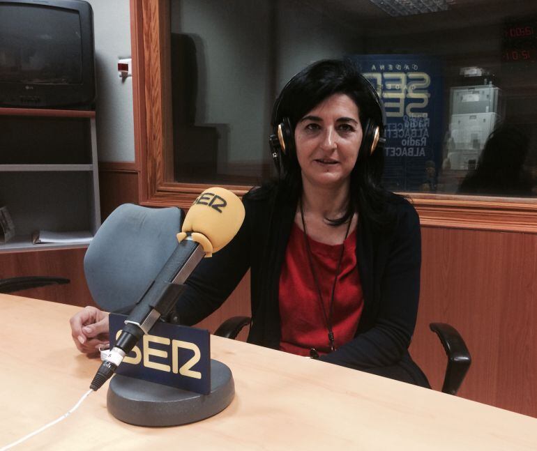 Francis Rubio, subdelegada de Ciudadanos, en Radio Albacete