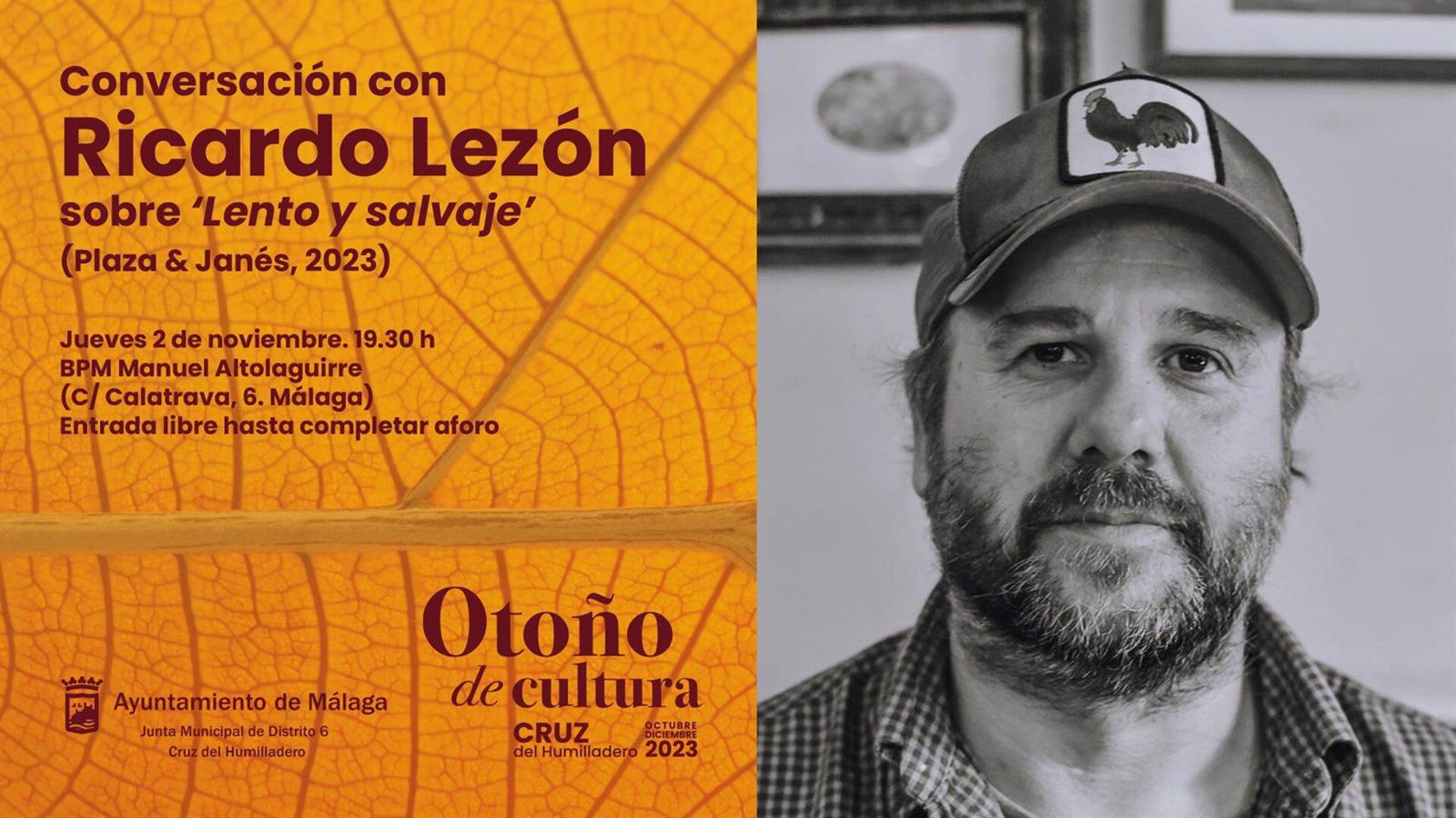 El Ayuntamiento De Málaga Informa: La Biblioteca Manuel Altolaguirre Acoge Una Nueva Edición Del Programa Un Otoño De Cultura.
La Junta de Distrito de Cruz del Humilladero de Málaga capital pone en marcha un año más el programa &#039;Un otoño de cultura&#039; que se desarrollará en la Biblioteca Manuel Altolaguirre.

POLITICA 
AYUNTAMIENTO DE MÁLAGA