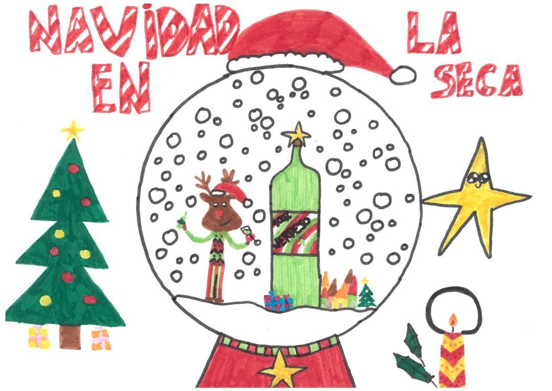 Los alumnos de La Seca ilustran el programa navideño que recupera actividades de otros años