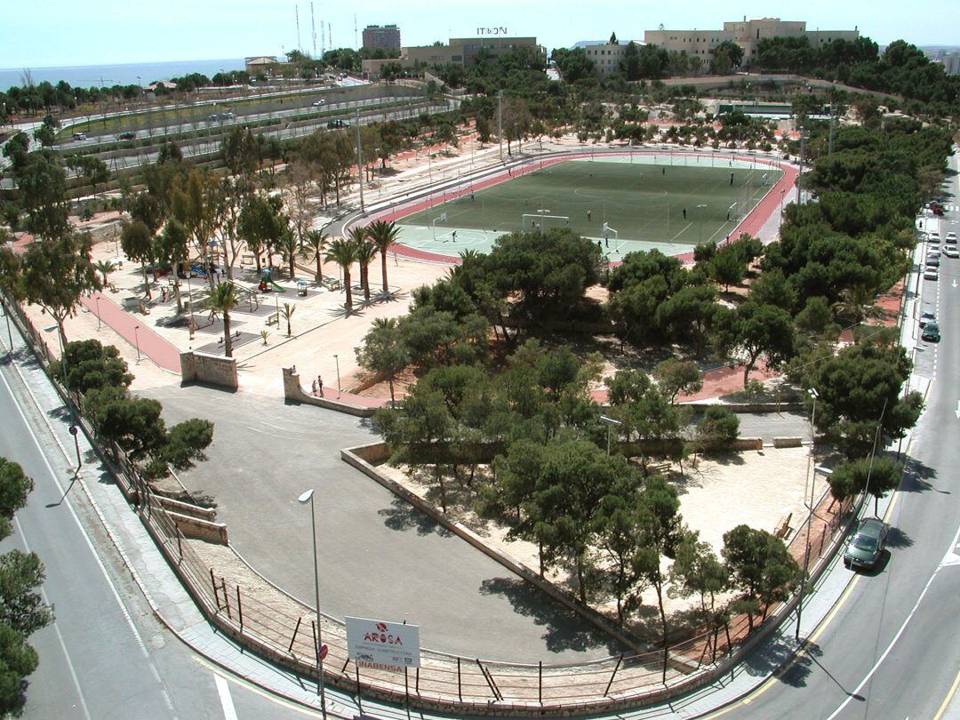 Foto de archivo de la instalación deportiva del Monte Tossal