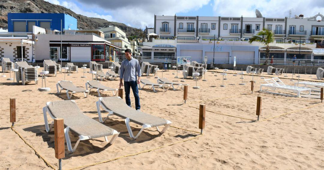 Propuesta del Ayuntamiento del sur de Gran Canaria para la vuelta a la playa