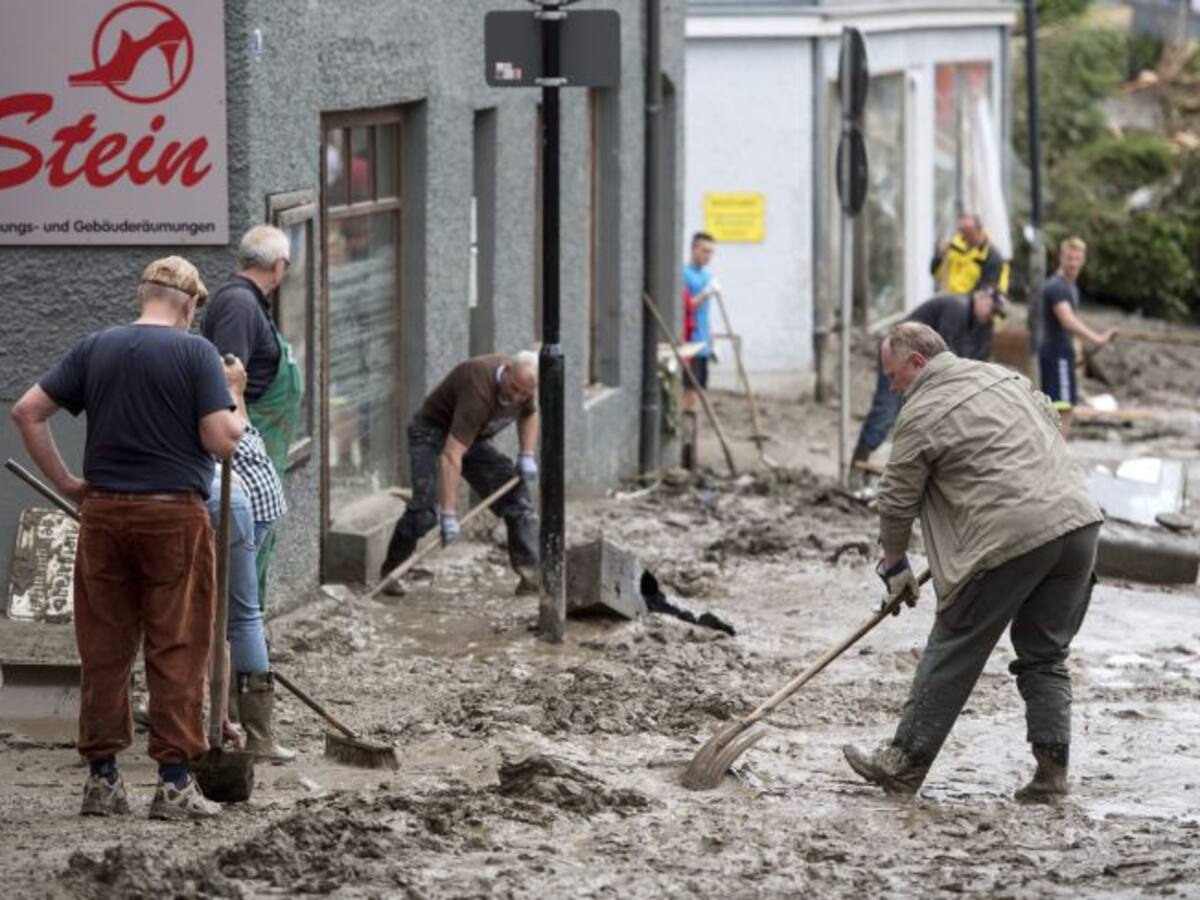 Un fuerte temporal azota el sur de Alemania