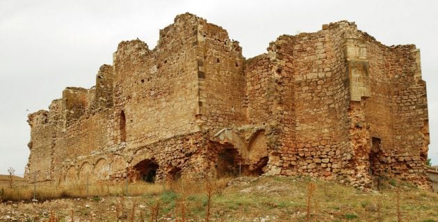 Estado del convento de dominicos de Villaescusa de Haro antes de su restauración.