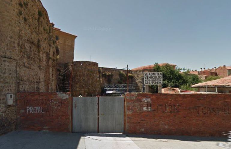 Zona de la Era del Moro donde se intervendrá con cargo a los fondos Edusi