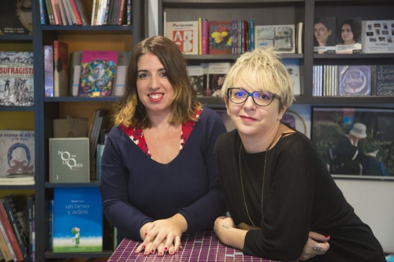 Carmen G. de la Cueva y Miren Elorduy en &#039;Mujeres y Compañía La Librería&#039;