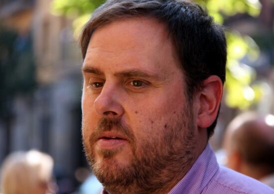 El president d&#039;Esquerra Republicana, Oriol Junqueras