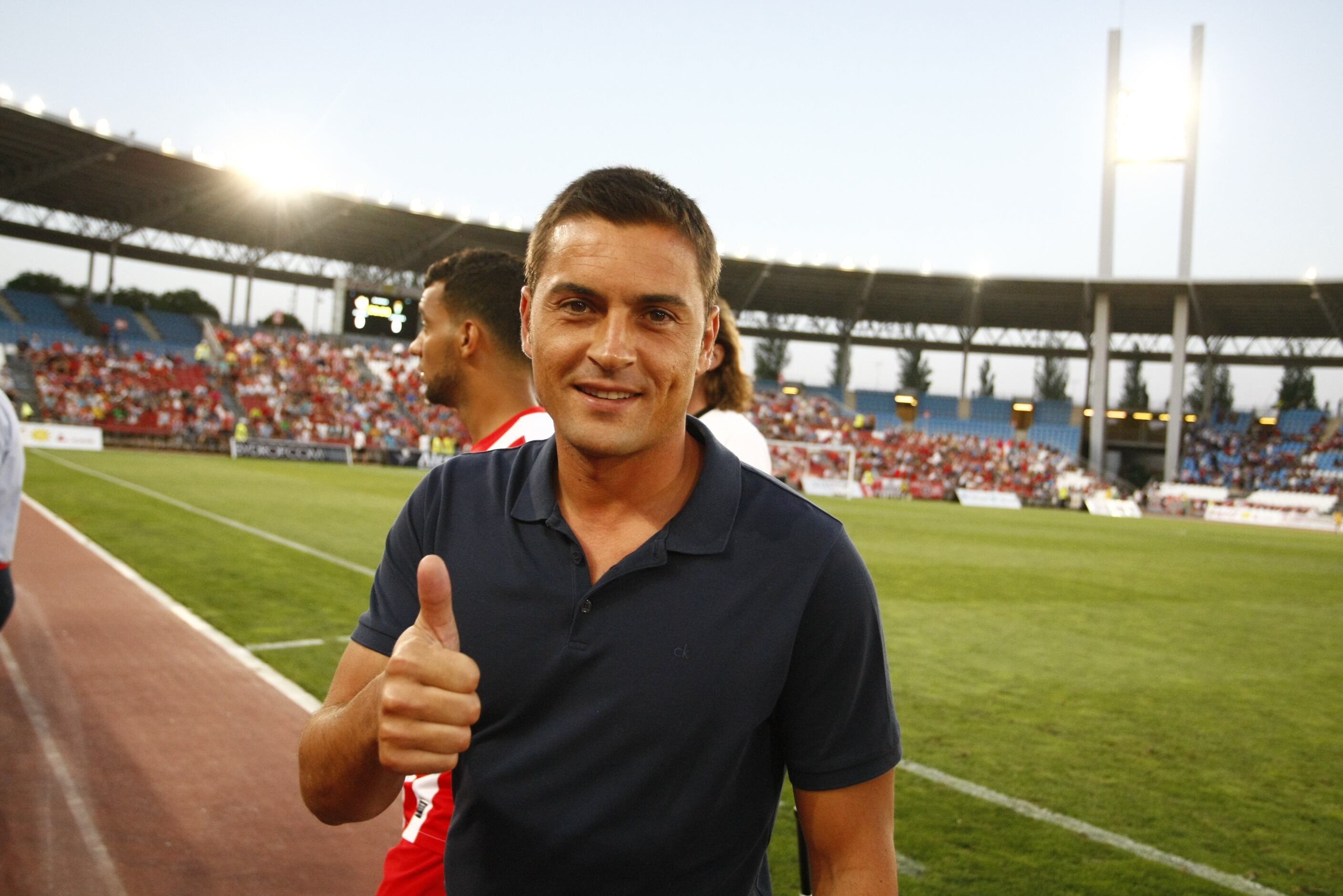 Francisco saludando a la afición en la temporada 2014-15.