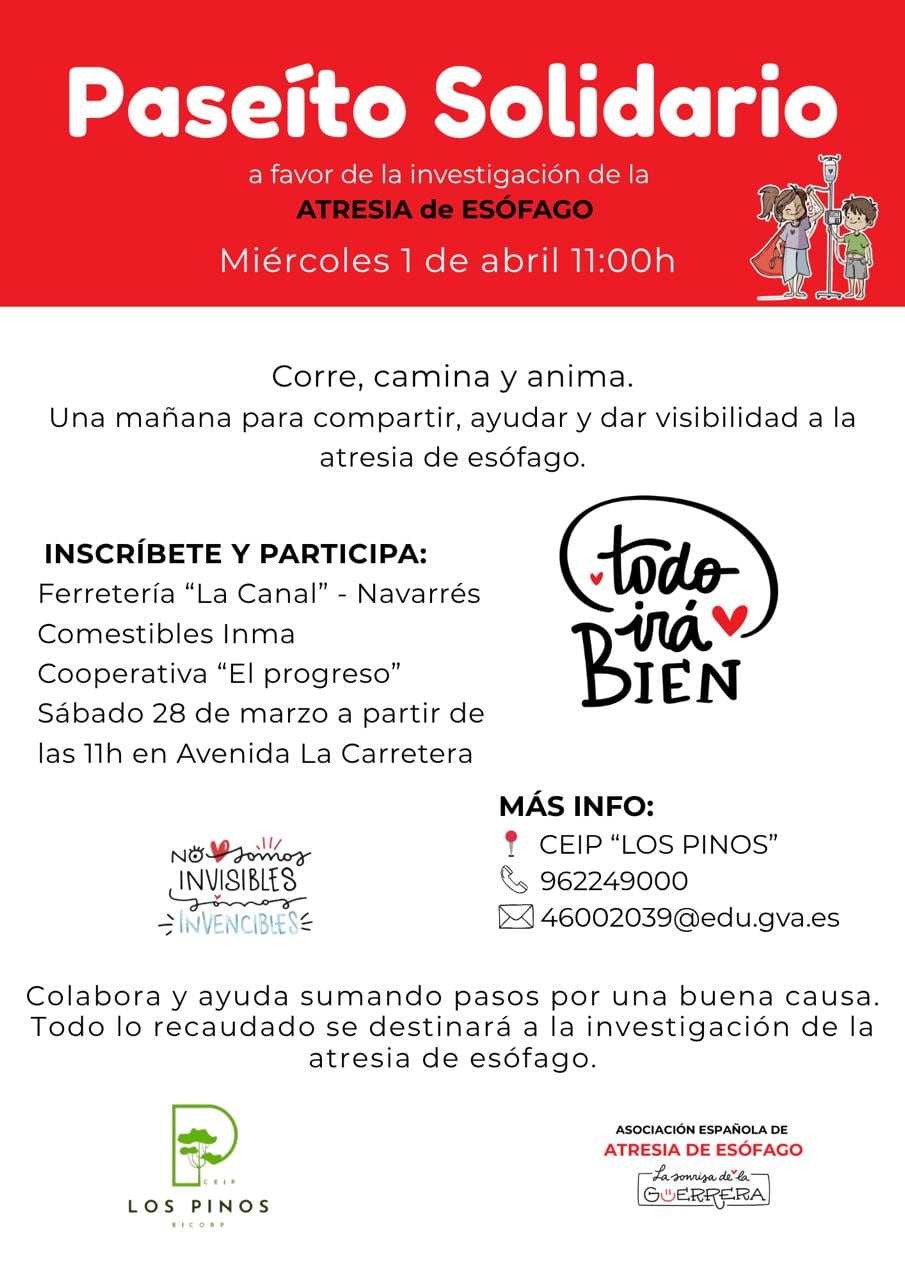 Propuesta del Paseíto Solidario. Fuente: Radio Xàtiva Cadena SER