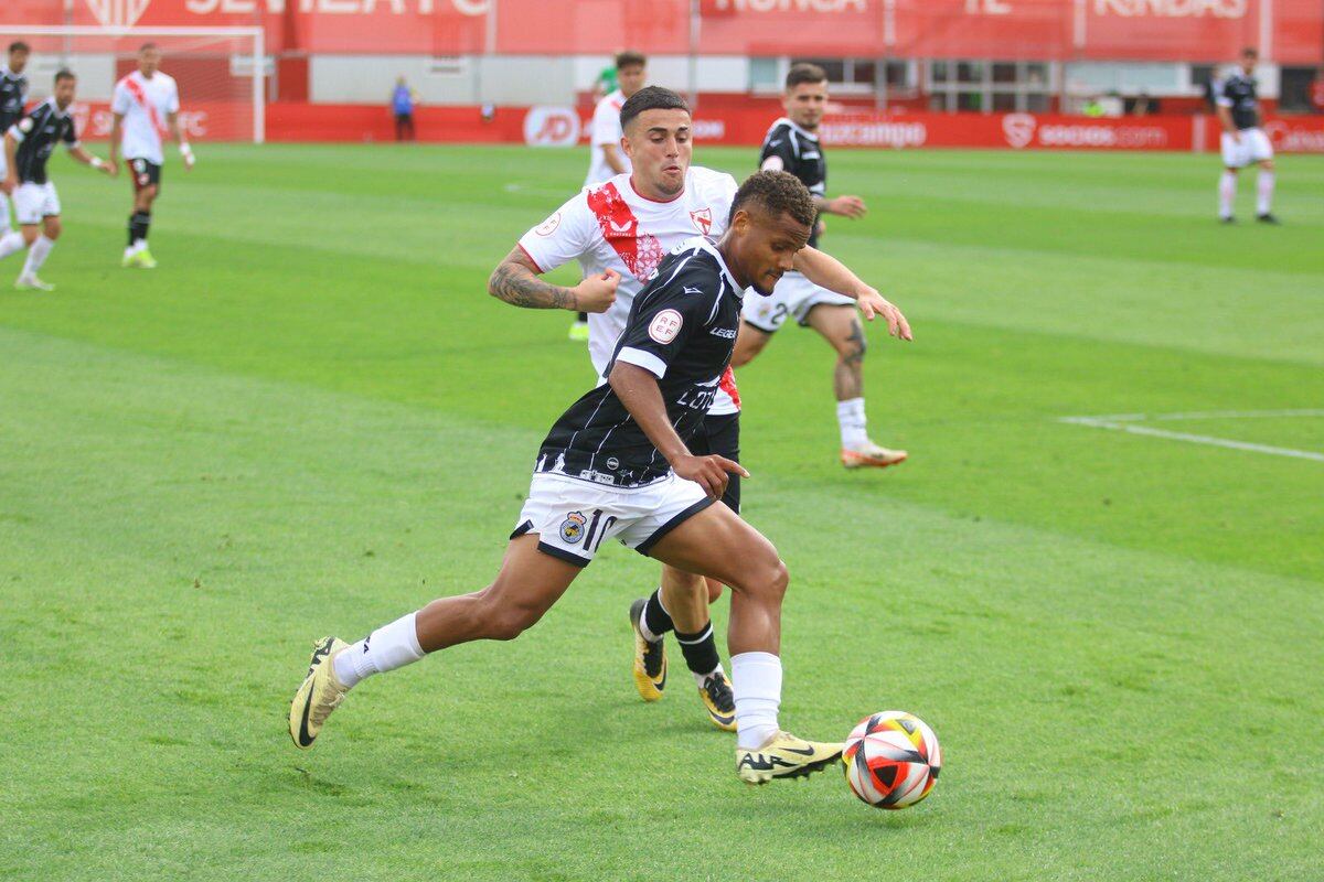 Un momento del partido