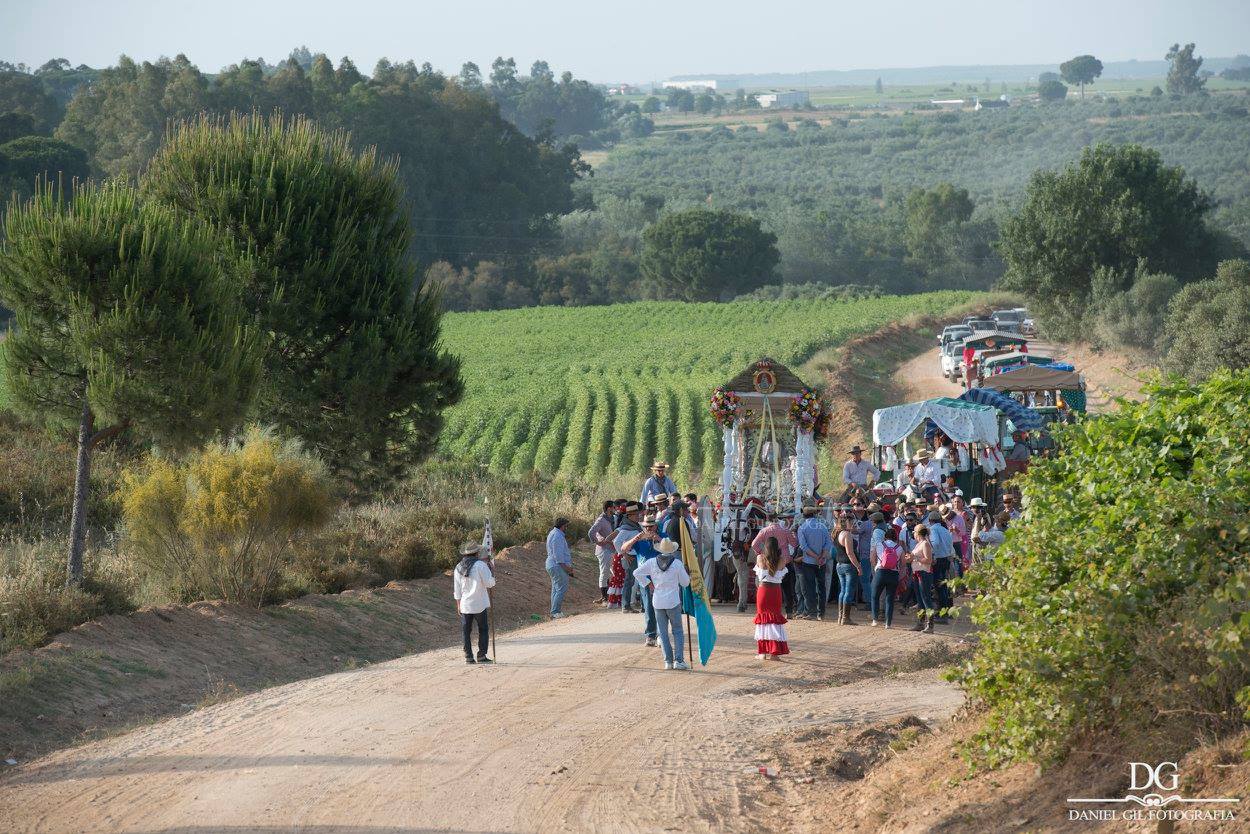 imagen del camino de la Hermandad del Rocío de Algeciras